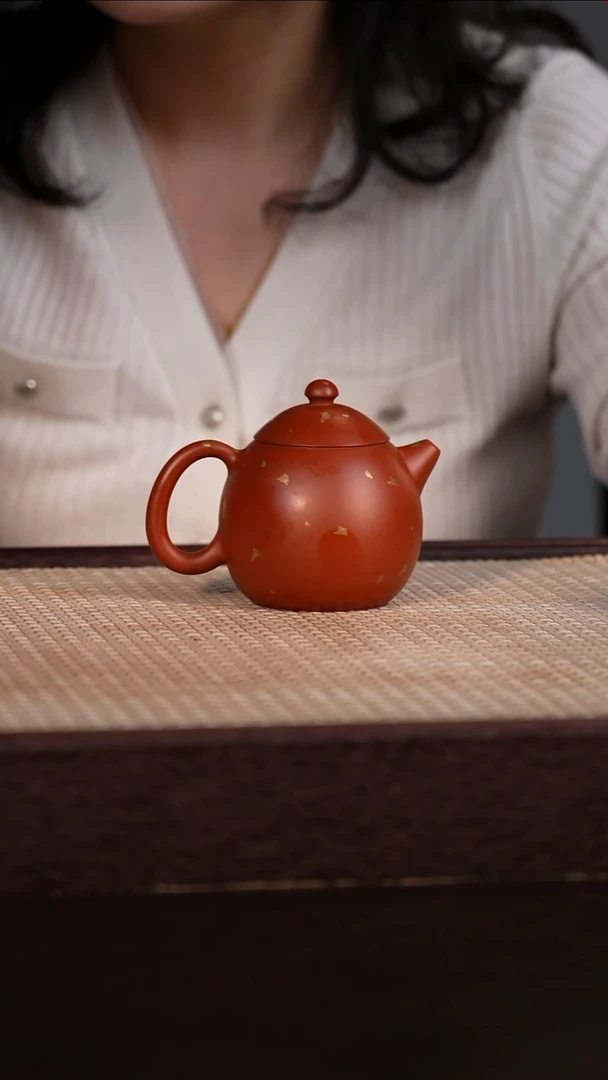 茶壶紫砂朱泥 170cc