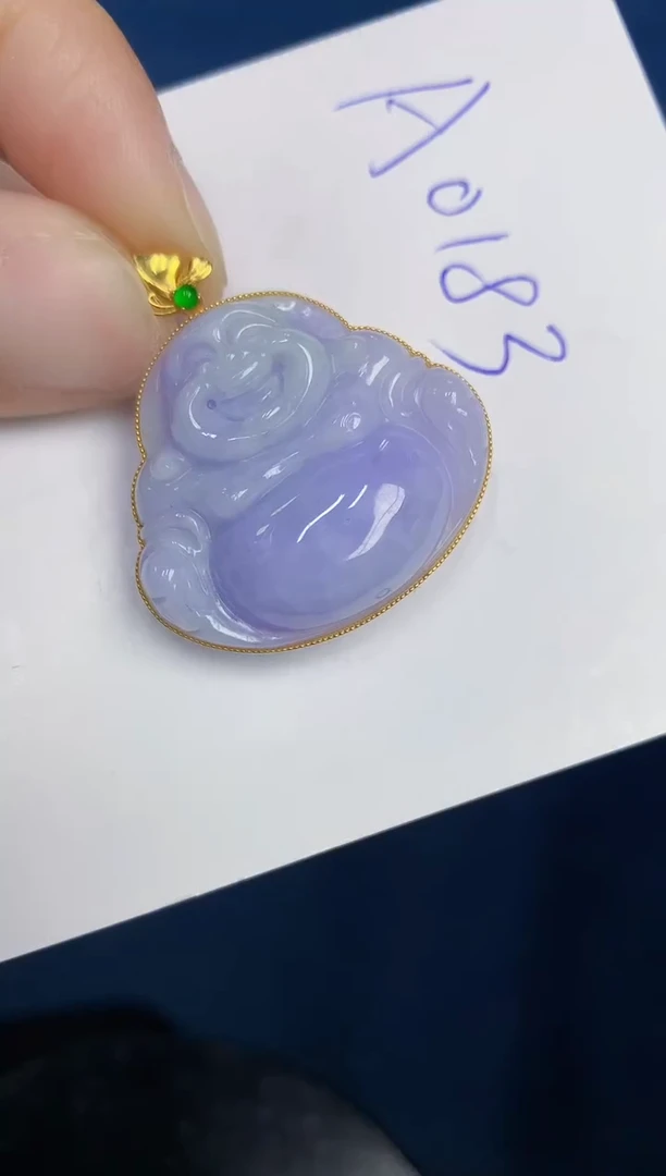 【闪购商品】翡翠颈饰18K金镶嵌000000000