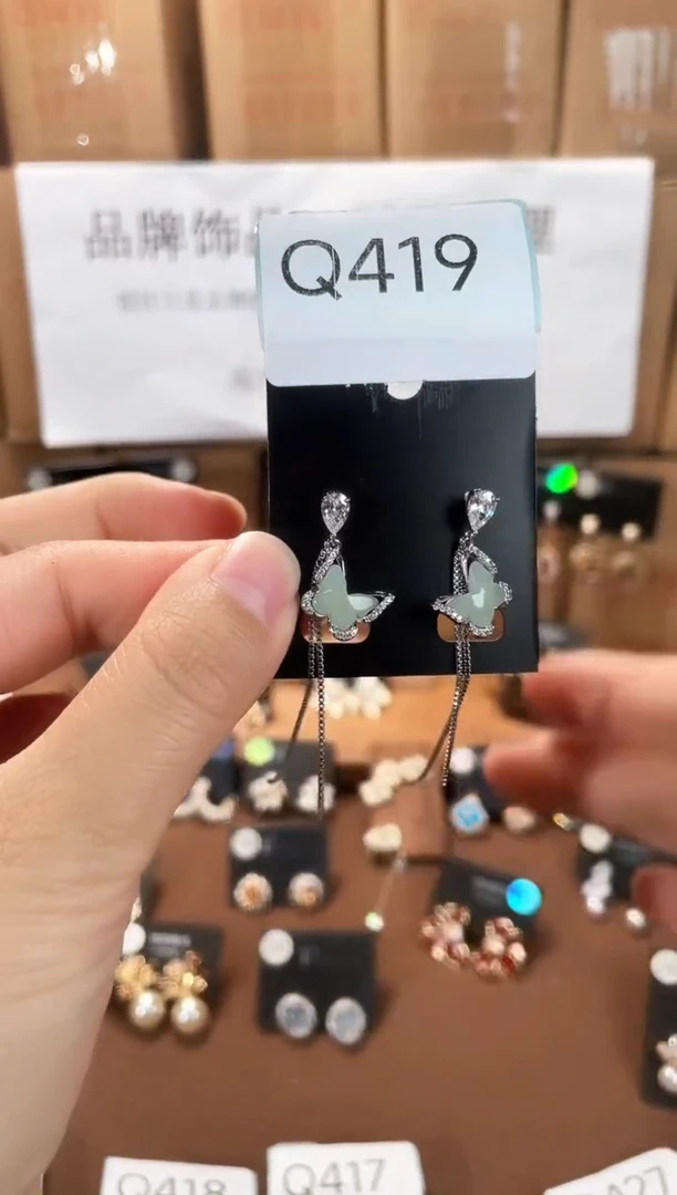 合金925银锆石Q419