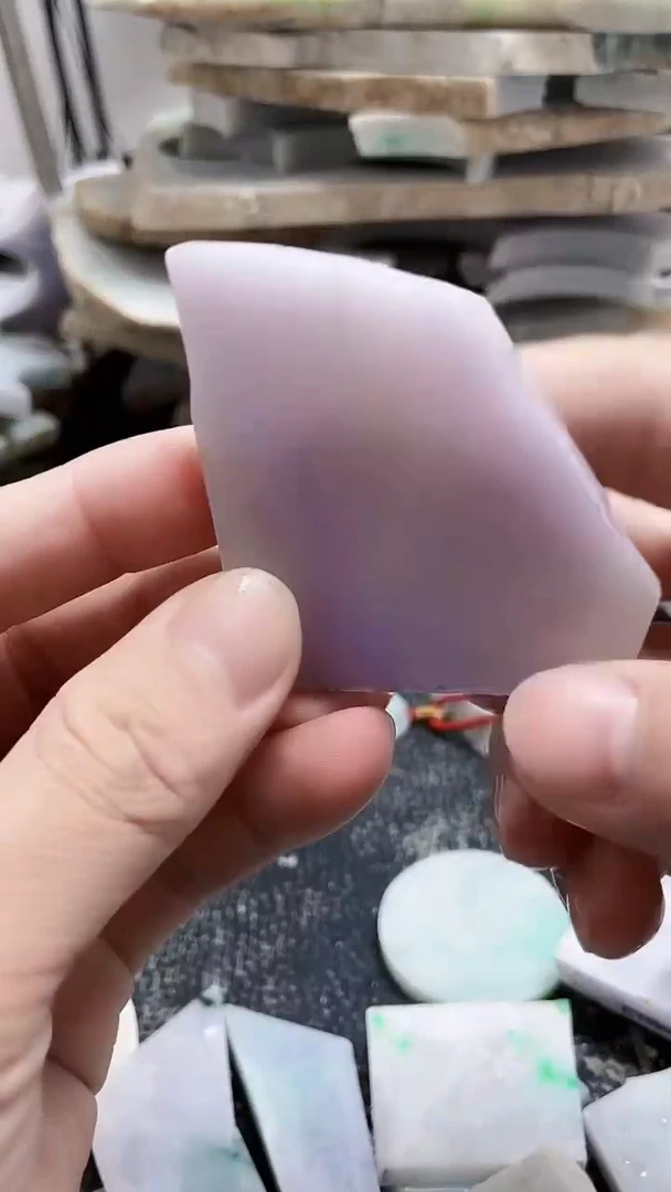 裸石翡翠天然A货翡翠板料