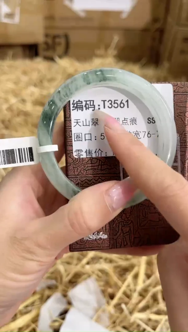未镶嵌手镯石英质玉T3561