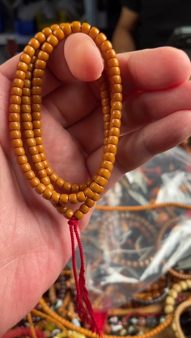 手串橄榄核靥**权王胖子文玩工作室定向核尖5.2左右