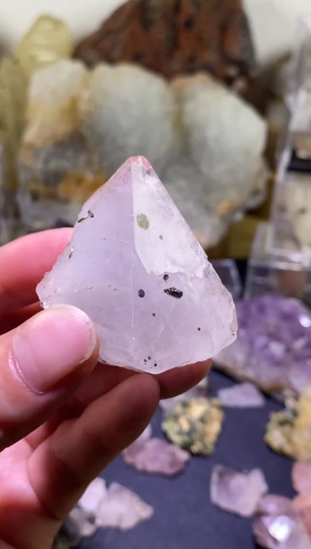 未镶嵌珠宝半成品水晶26号四川美姑超七花园水晶