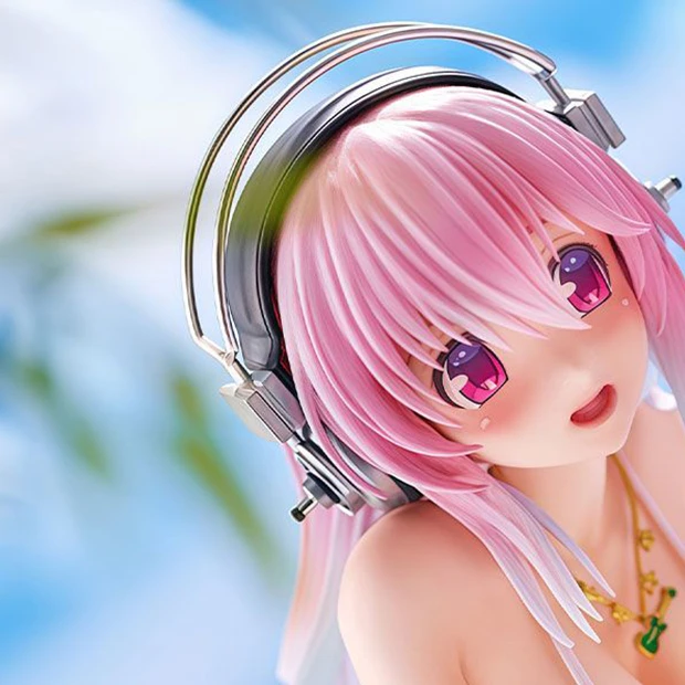 超级索尼子泳装【旗舰品质】美少女GK型手办潮玩雕像真丝泳装手办