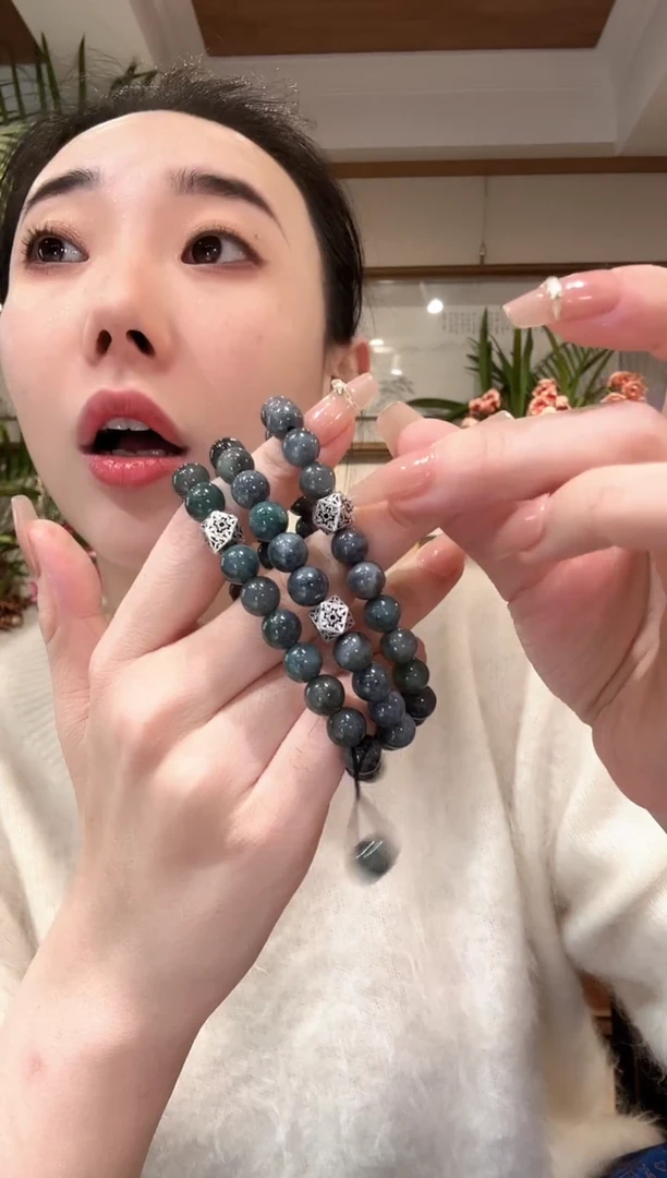 【闪购商品】翡翠手链银S925镶嵌多样性发其一