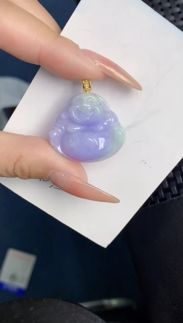 【闪购商品】翡翠颈饰18K金镶嵌000000000