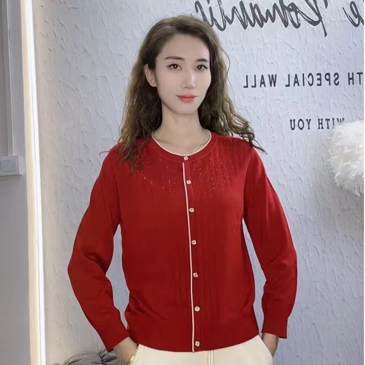 2025新款莱塞尔天丝休闲洋气百搭气质打底衫17