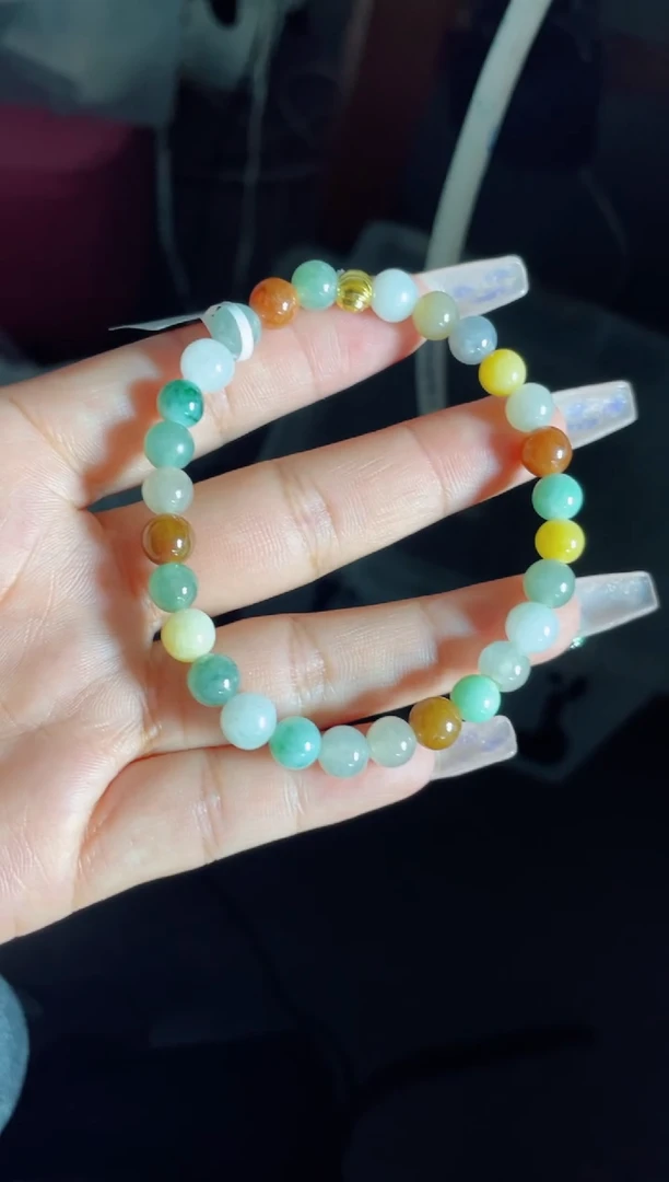 未镶嵌戒指翡翠珠串