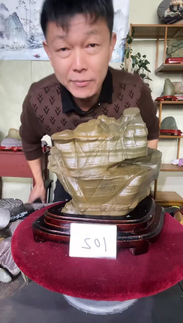 石材长白山天然奇石松花石