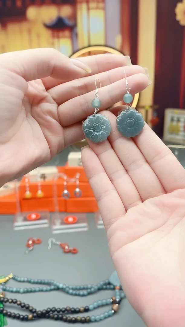 未镶嵌翡翠耳饰x22