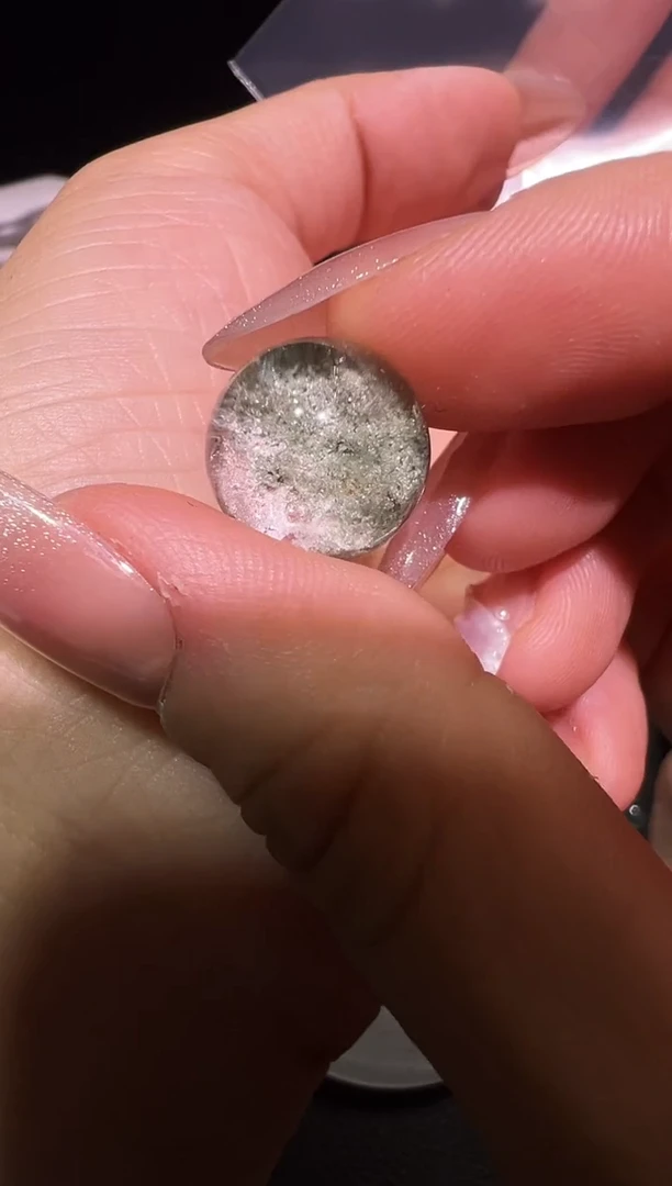 未镶嵌珠宝半成品水晶单珠发一（06）