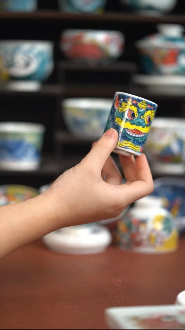 昨明醒狮扳指杯（微瑕福利）