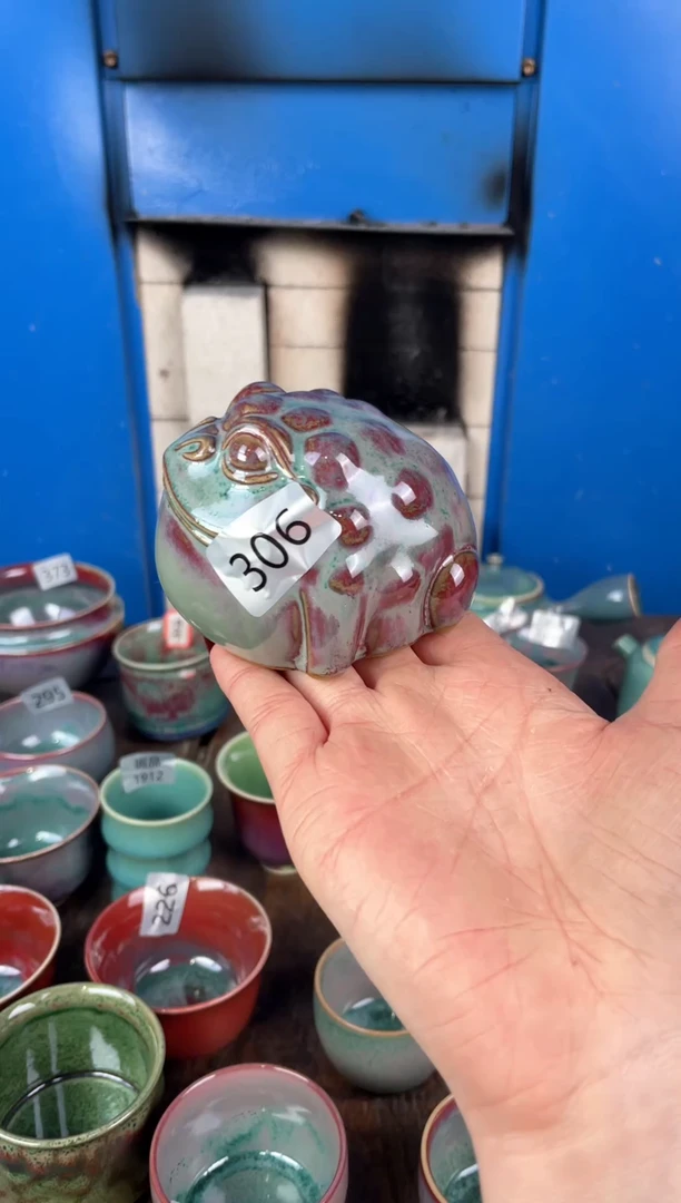 【闪购商品】摆件钧瓷窑变精品茶器