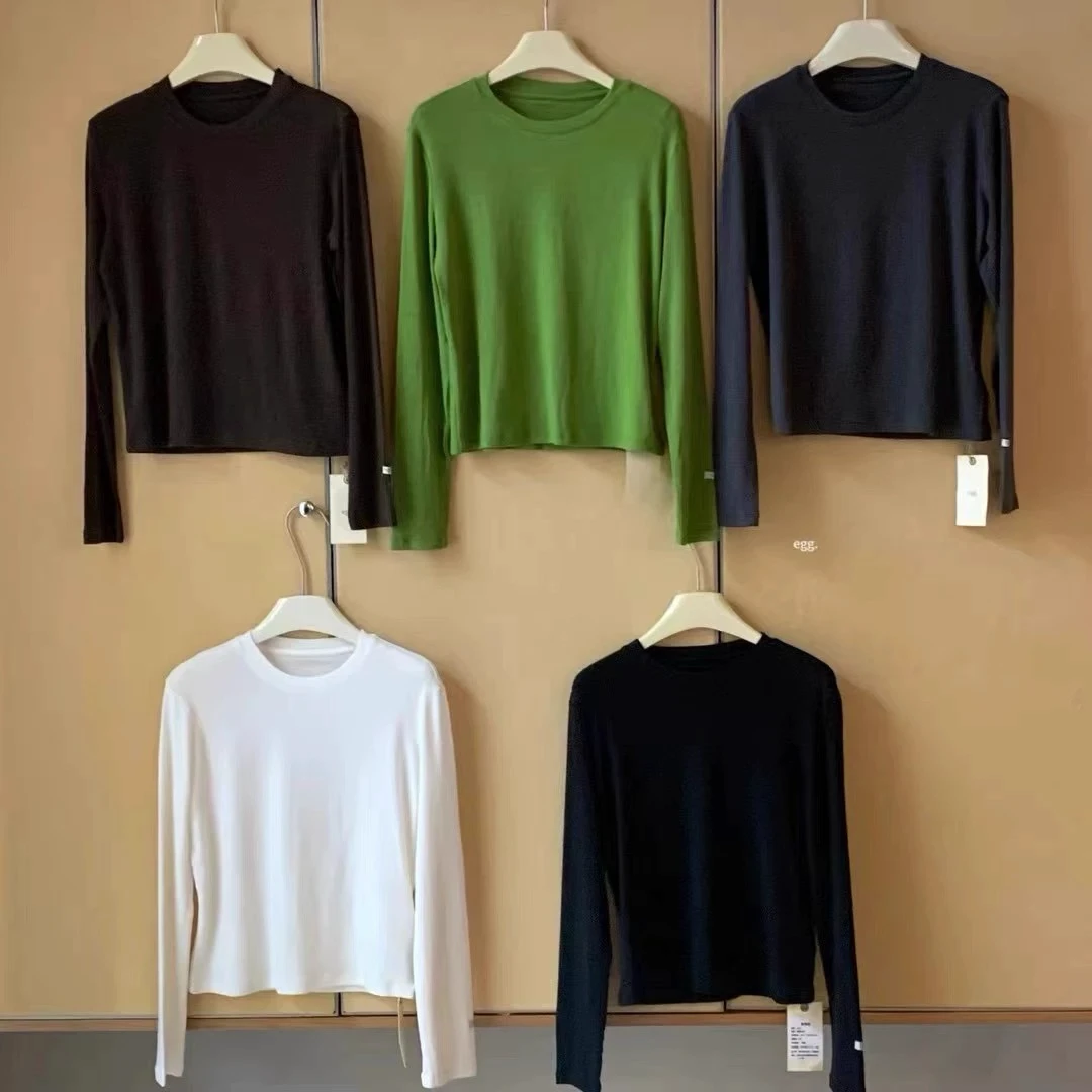 egg.鸡蛋家天丝羊毛强烈推荐巨柔软好穿内搭打底衫T恤女上衣2024