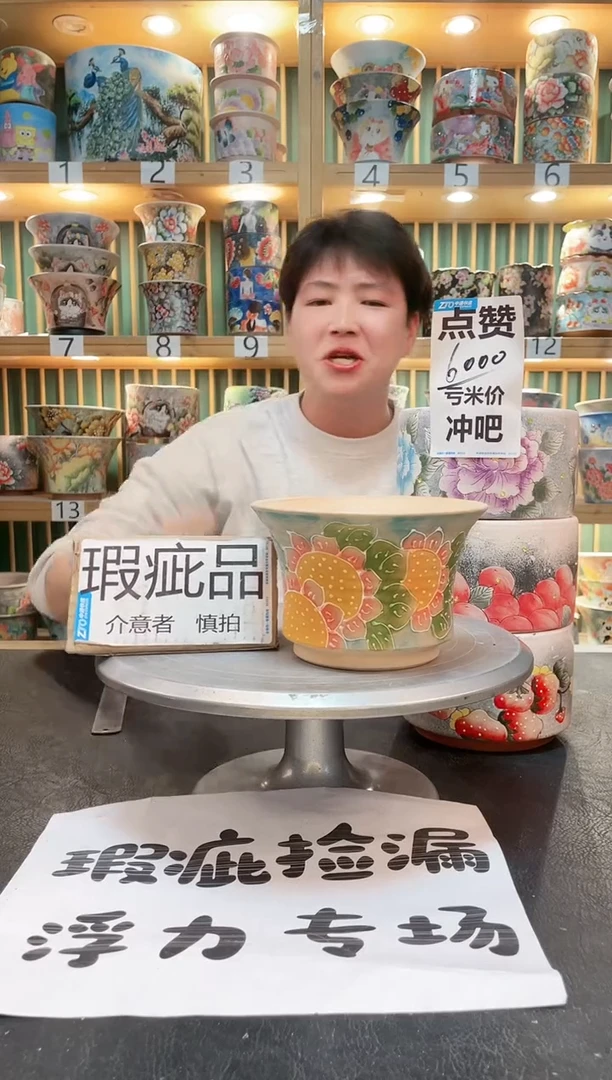 【闪购商品】瓷片默认微瑕一物一拍0223-014