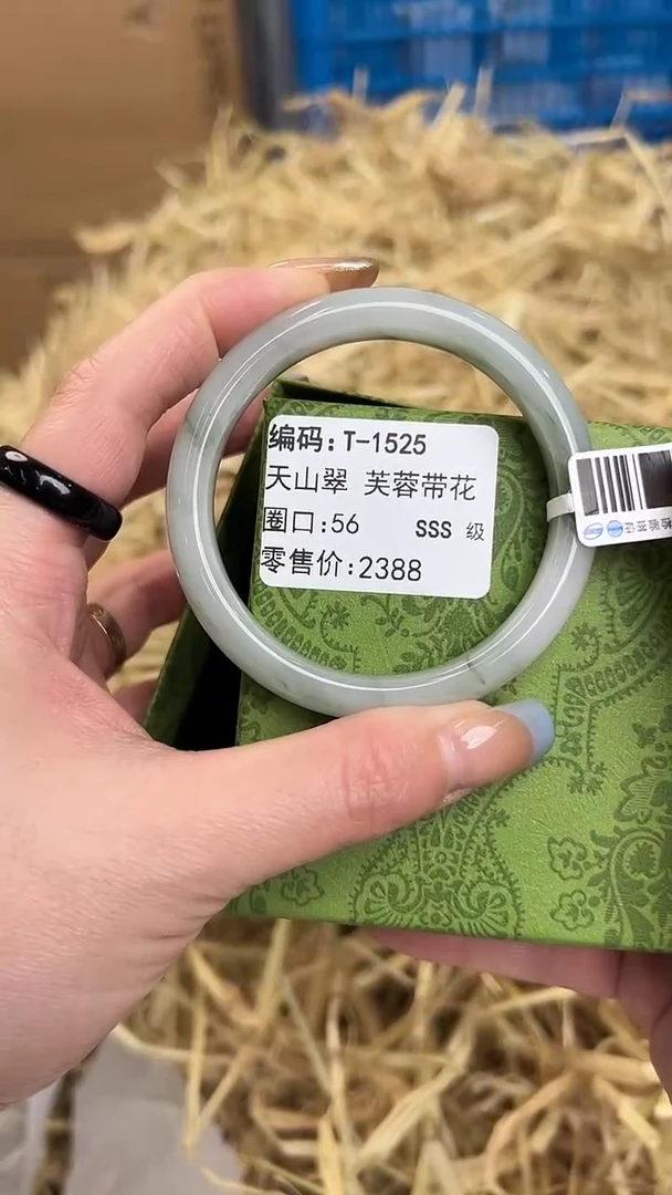 未镶嵌手镯石英质玉T-1525