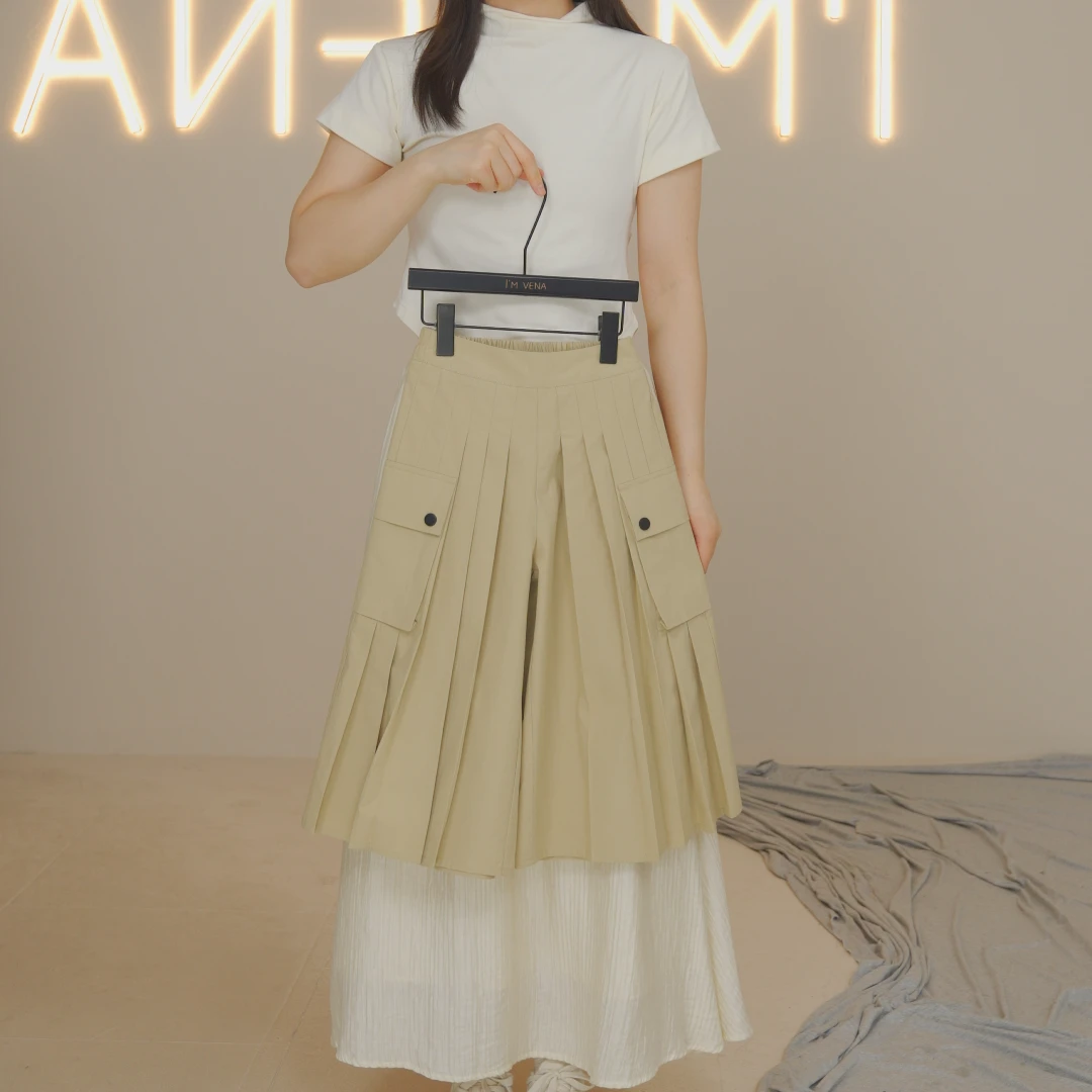 I'm Vena<棱莫>2025女童夏款九分裤50H3076