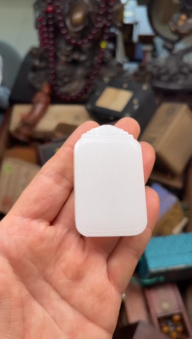 和田玉未镶嵌颈饰安哥高端精品链接83