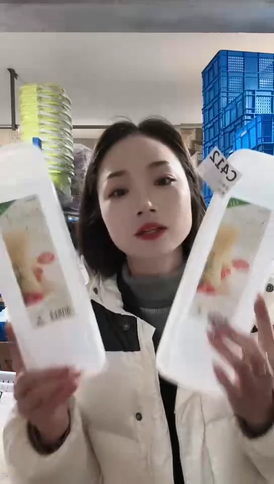 【闪购商品】瓷片进口家用百货面条盒两只C412