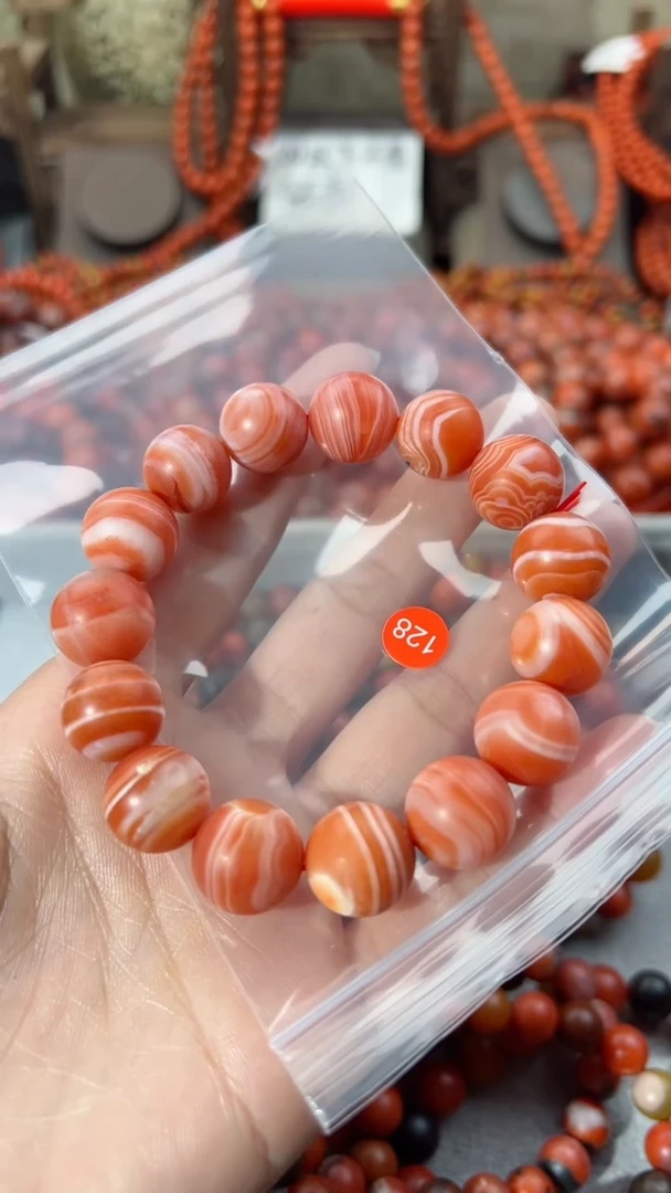 【闪购商品】南红玛瑙手串未镶嵌14