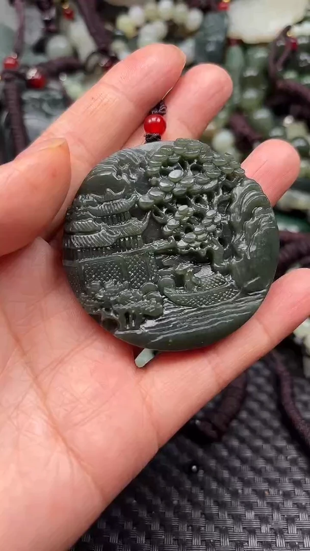 【闪购商品】和田玉颈饰未镶嵌1