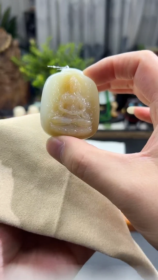 和田玉未镶嵌颈饰 AA1054 多样性发其一