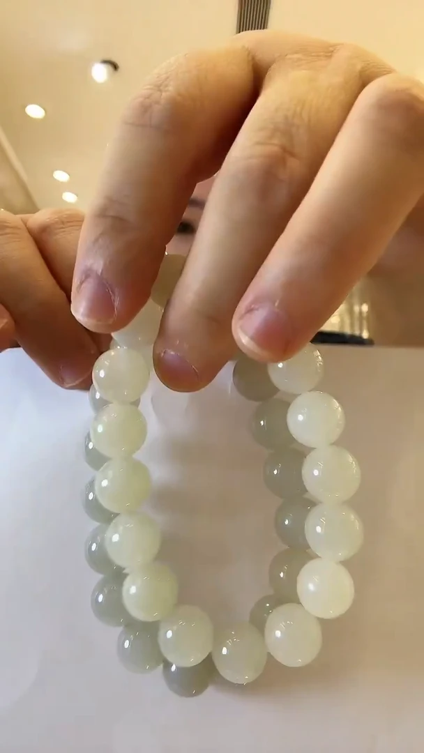 手串未镶嵌和田玉【27】12+【多样性发一】