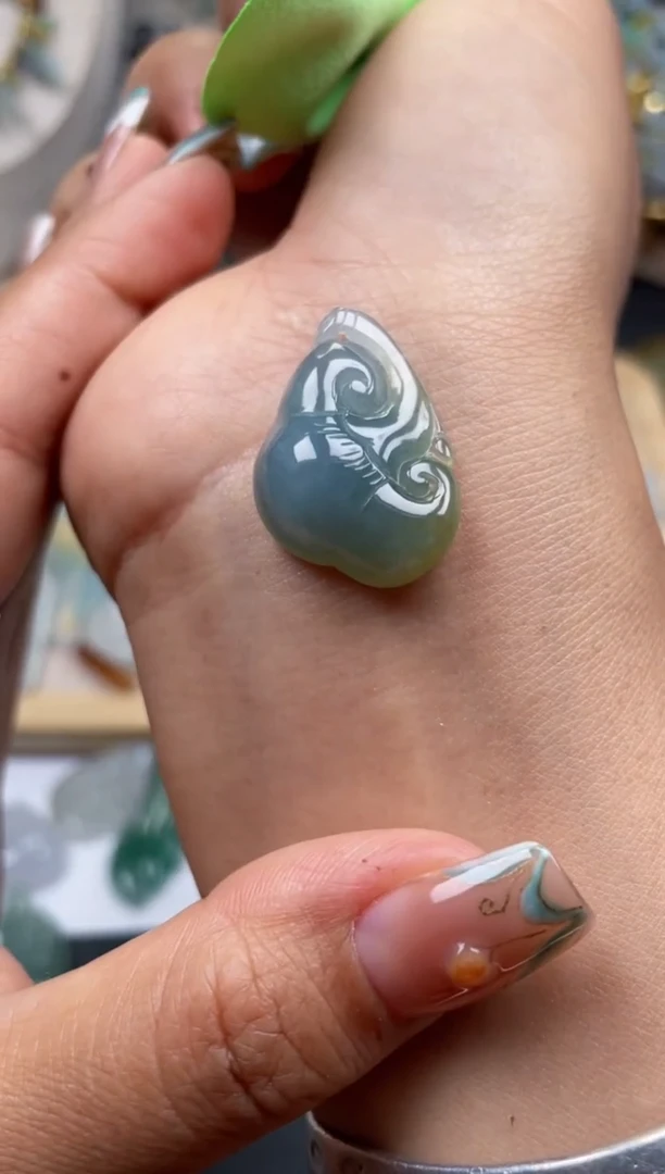 配石翡翠希***习天然翡翠31