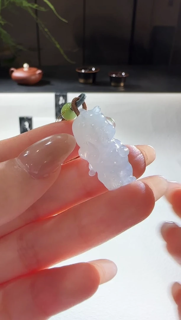 翡翠未镶嵌颈饰【鑫鑫】