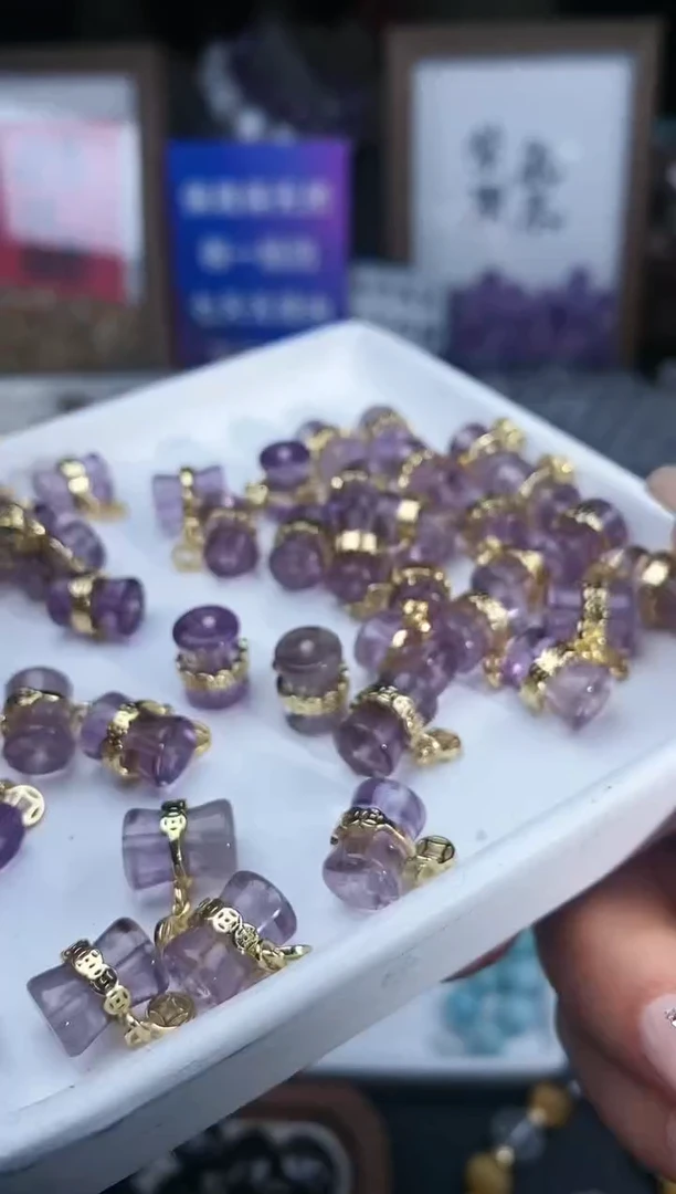 【闪购商品】未镶嵌颈饰水晶63a多样性发其一/3.15/1个