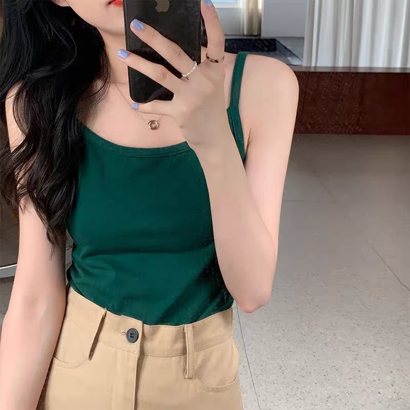 CR夏季吊带百搭背心