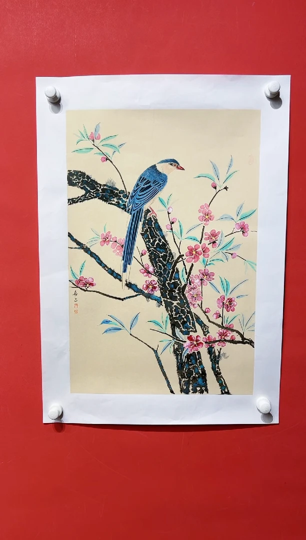 国画高喜占-2.7平尺-国画作品