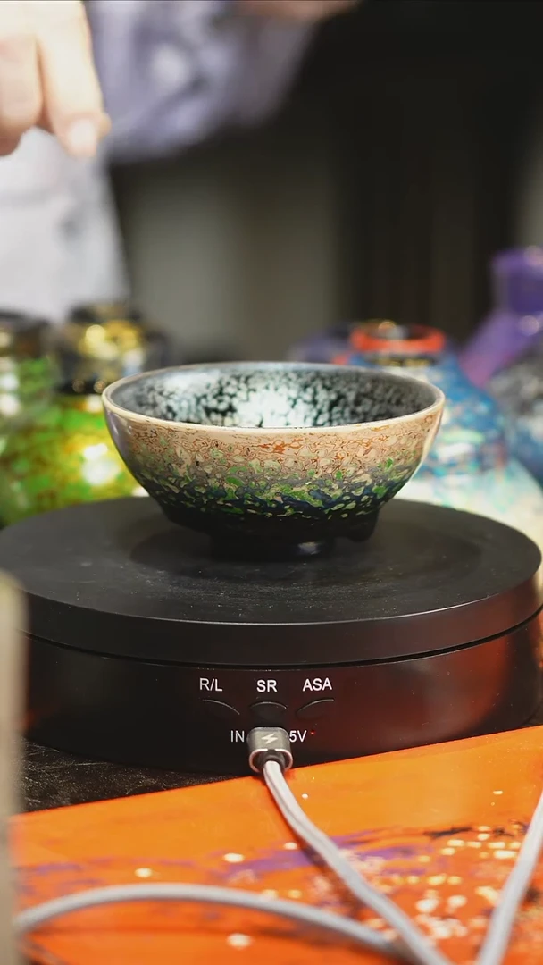 凌超老师普洱杯大漆工艺