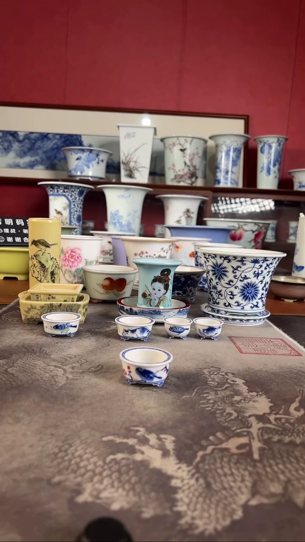 【闪购商品】青花拇指喜鹊纹青花拇指喜鹊纹