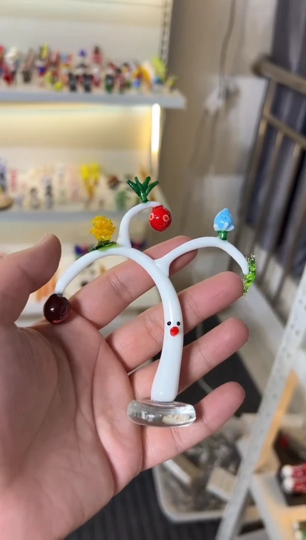 手工艺品琉璃铁***?树摆件