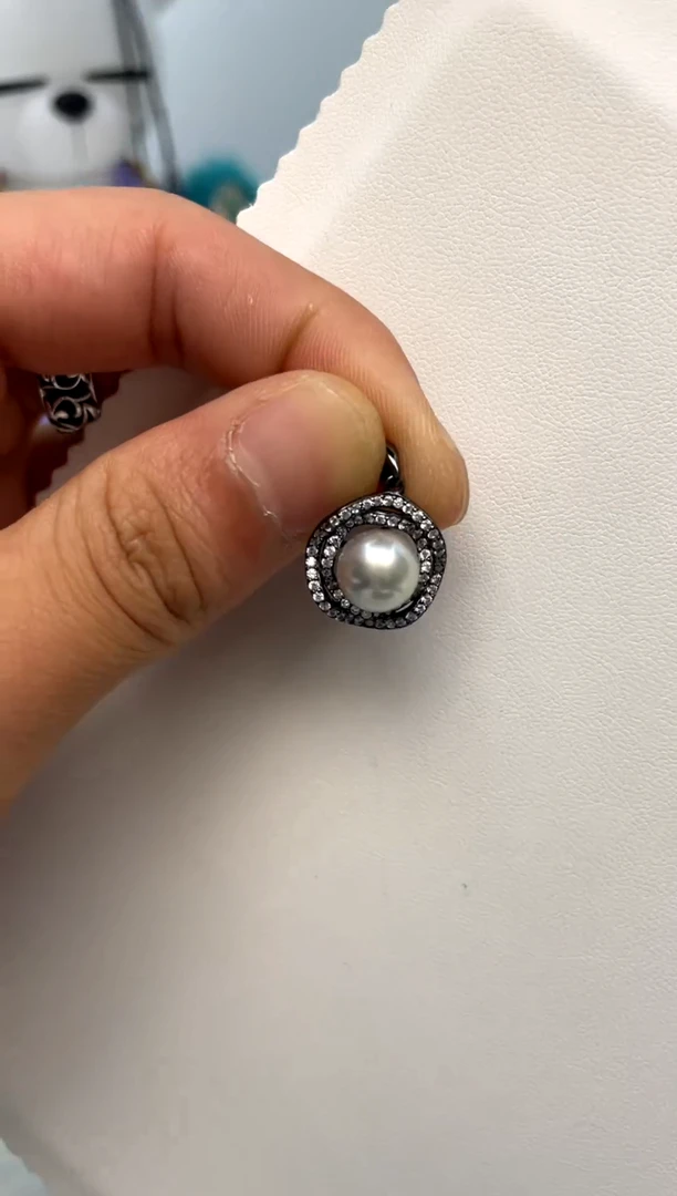 颈饰银S925镶嵌海水珍珠8.5-9