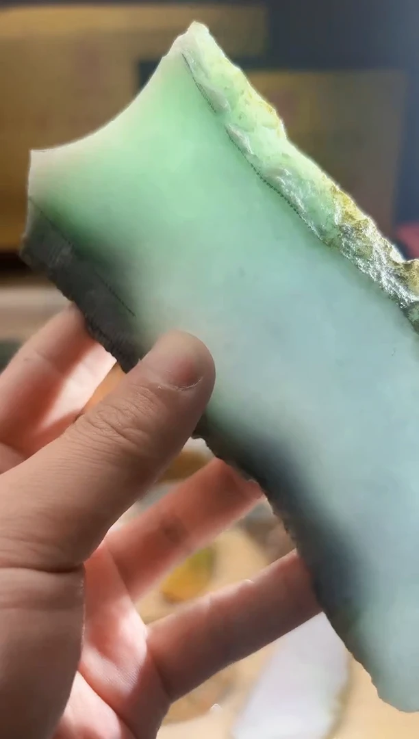 翡翠挂件未镶嵌A货张麦A270