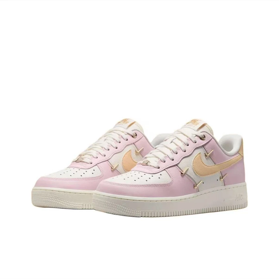 NIKE/耐克空军舒适百搭防滑耐磨低帮板鞋女款粉白IB2574600