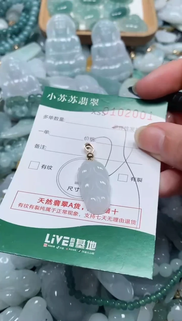 【闪购商品】翡翠颈饰未镶嵌闪购商品0102001