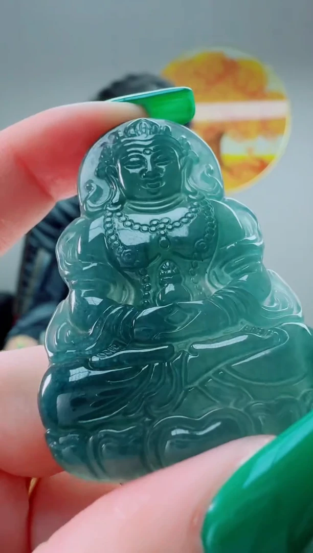 翡翠未镶嵌颈饰多样性随机发其一