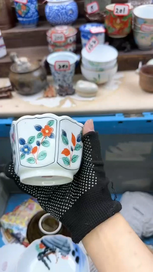 【闪购商品】瓷片3761中古陶瓷满18米包邮一单一付