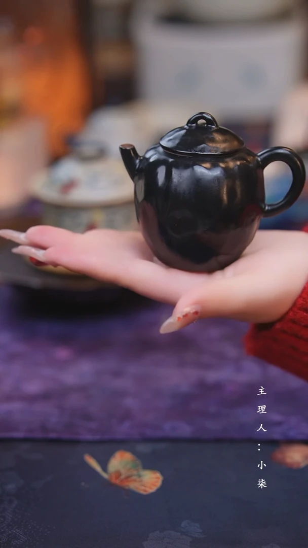 【闪购商品】【柒月】梵汝诧寂黑小壶