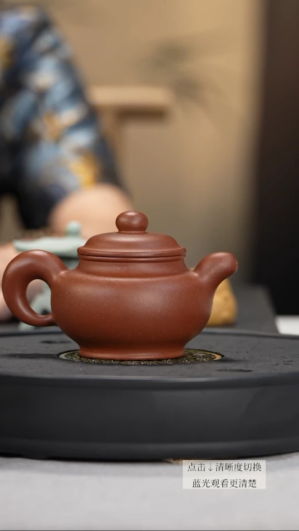 茶杯紫砂紫泥道洪掇只壶精工半手