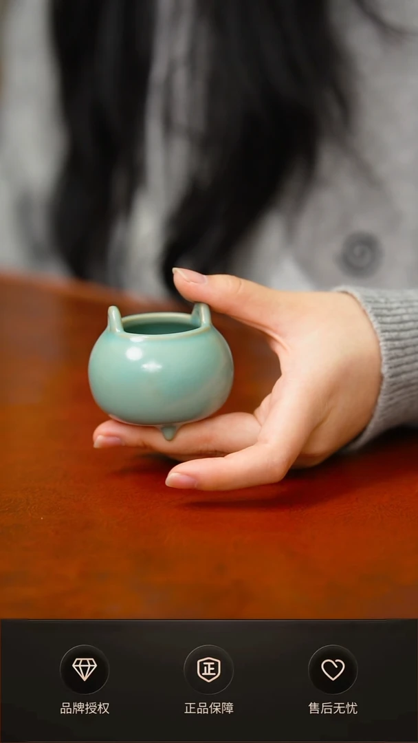 其他仿古小胖香炉不完美简装