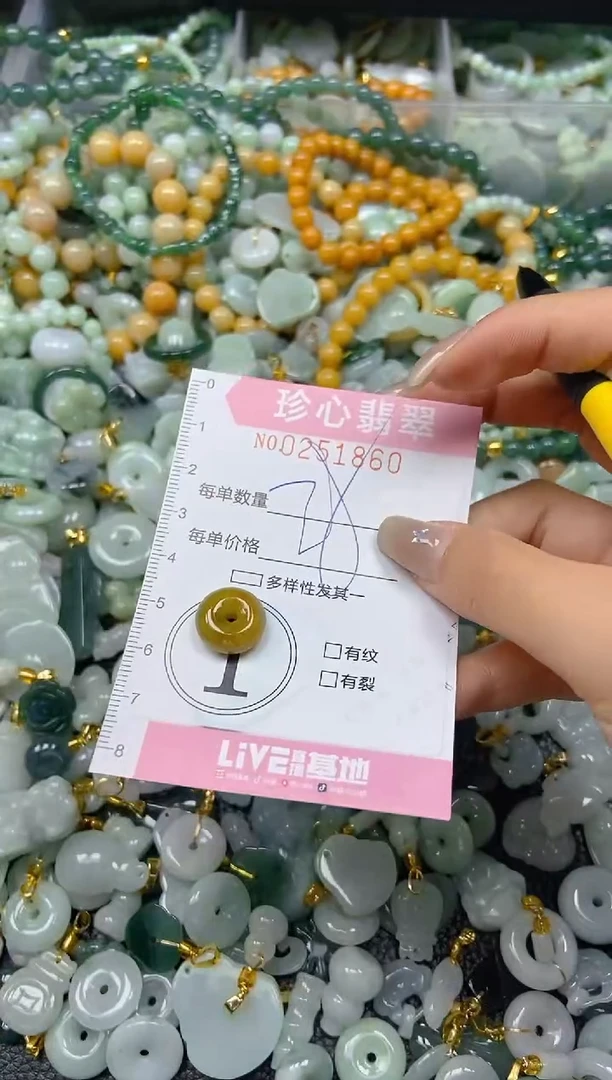 翡翠未镶嵌颈饰闪购0251860