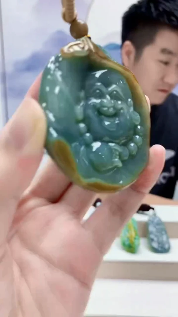 未镶嵌定制翡翠&****理5028zm-毛货挂件