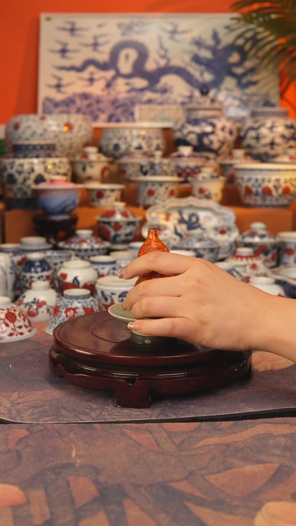 景德镇手工手绘陶瓷杯