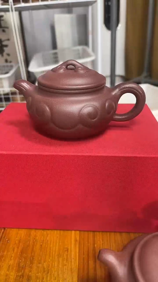 茶壶紫砂底槽青如意仿古