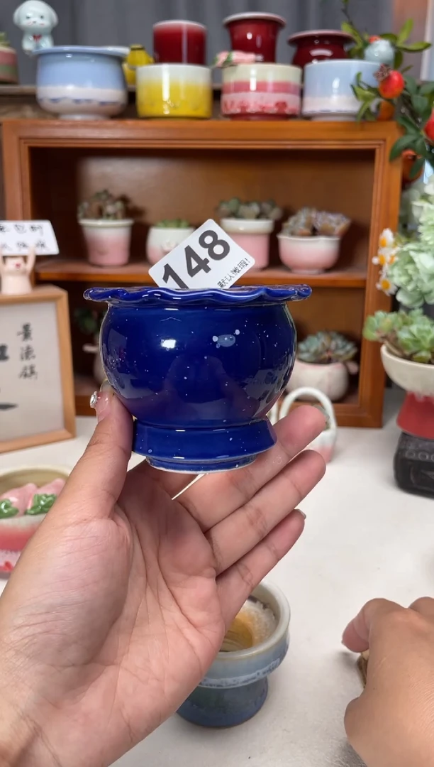 瓷片今****.148知木小芳花盆