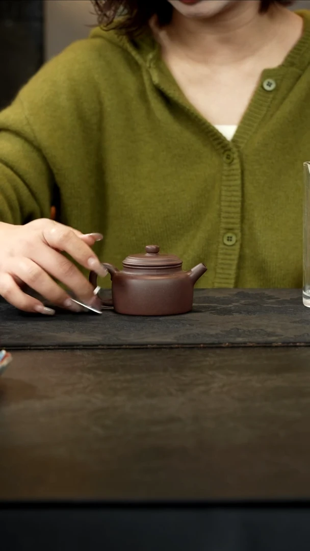 茶壶紫砂?****?砂本源德钟天青泥150cc